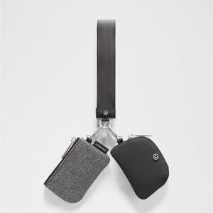 Lululemon Dual Pouch Wristlet * Glitter